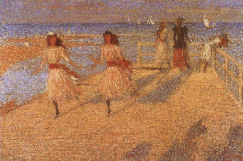 Philip Wilson Steer Girls Running